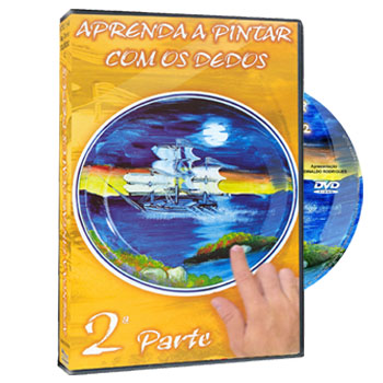 DVD APRENDA A PINTAR COM OS DEDOS 2 
